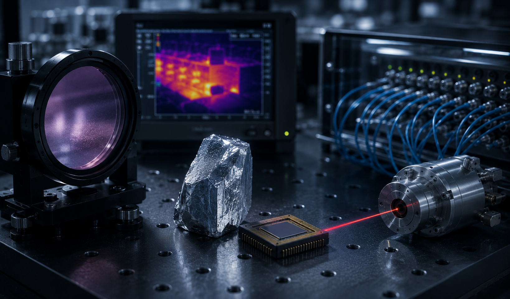 Germanium — Glasfaser und Infrarot
